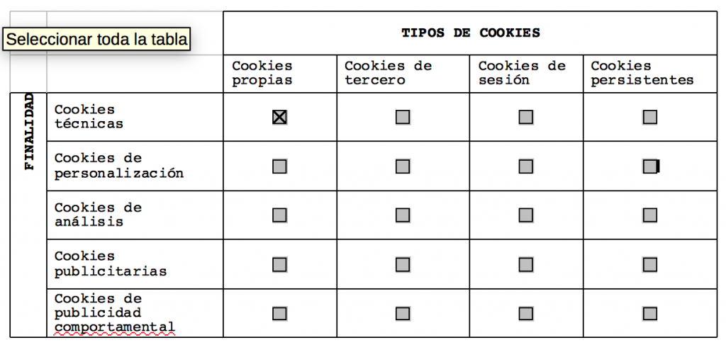 Cookies info image